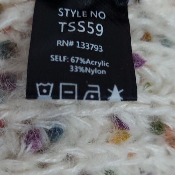 POL 🌈✨ Chunky Confetti Knit V-Neck Sweater - Picture 8 of 8